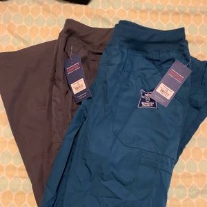 2 Pair New With Tags Cherokee Scrubs